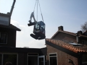 Moeilijk bereikbare tuin - Mini kraan