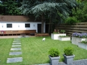Moeilijk bereikbare tuin - Eindresultaat tuin
